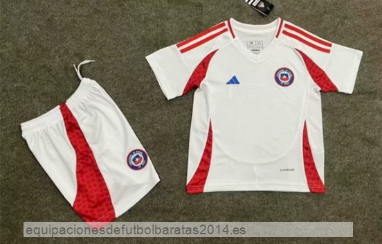 Nuevo 2ª Conjunto De Niños Chile 2024 Blanco Baratas